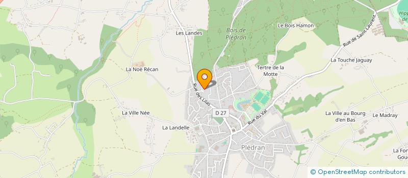 localisation de l'entreprise EURL DOLEDEC GUY à PLEDRAN