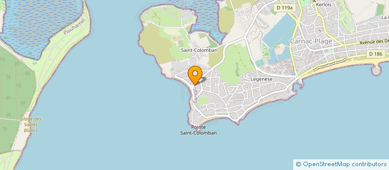 localisation de l'entreprise EURL DOLLE  CARNAC