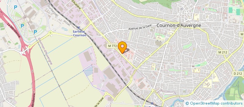 localisation de l'entreprise EURL DOLUNA à COURNON-D'AUVERGNE