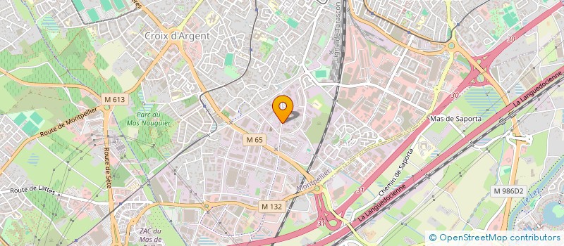 localisation de l'entreprise EURL DOM DIVERS OUVRAGES MANUELS à MONTPELLIER