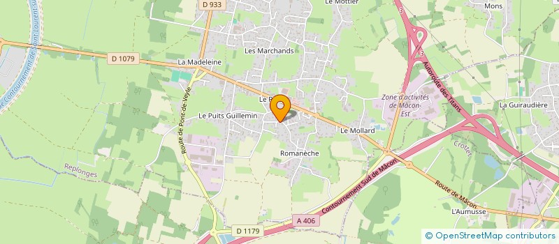 localisation de l'entreprise EURL DOM MENUISERIE à REPLONGES