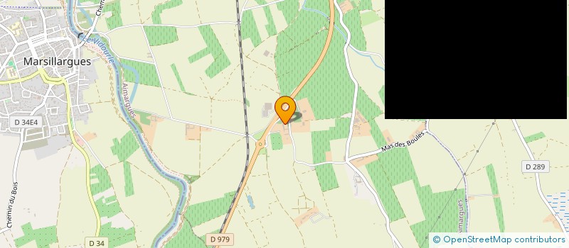 localisation de l'entreprise EURL DOMAINE GRAND MALHERBES  AIMARGUES