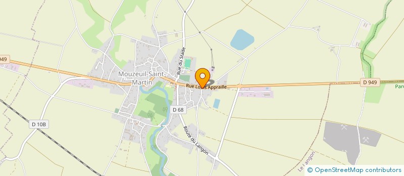 localisation de l'entreprise EURL DOMINIQUE GARNIER  MOUZEUIL-SAINT-MARTIN