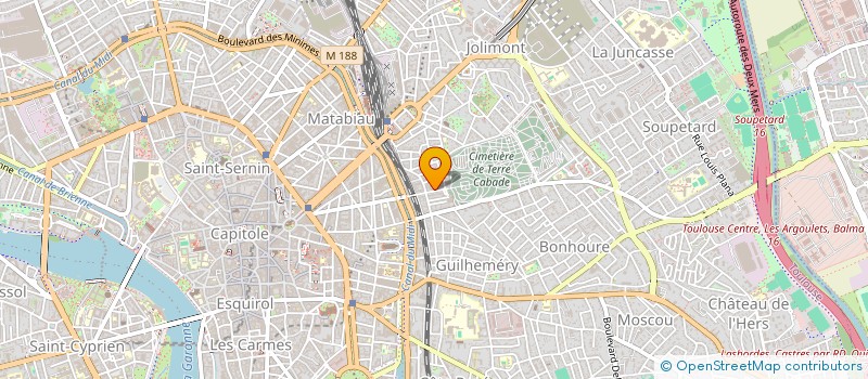 localisation de l'entreprise EURL DOMINO à TOULOUSE