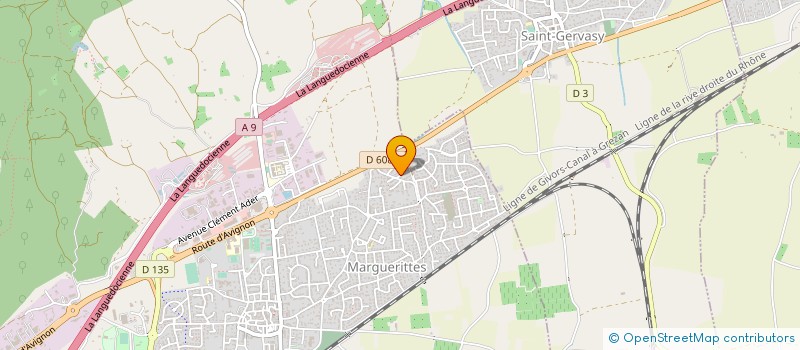 localisation de l'entreprise EURL DOMOSCOPIE  MARGUERITTES