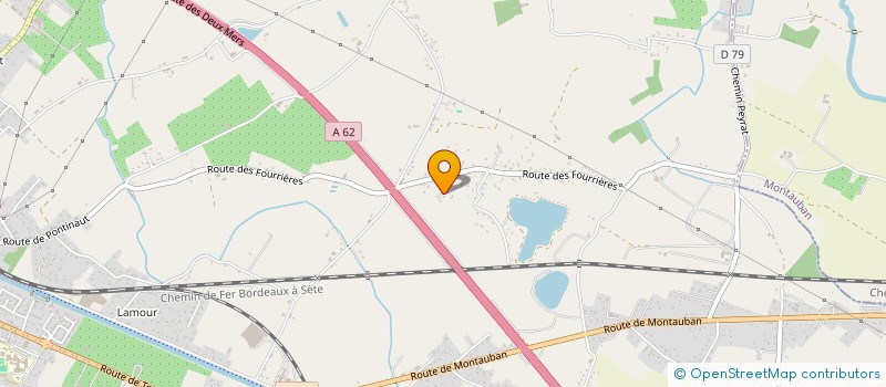 localisation de l'entreprise EURL DOMPEYRE  CASTELSARRASIN