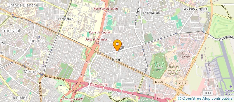 localisation de l'entreprise EURL DONI à BRON