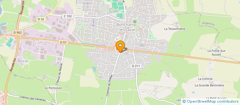 localisation de l'entreprise EURL DOUKADO à BONCHAMP-LES-LAVAL