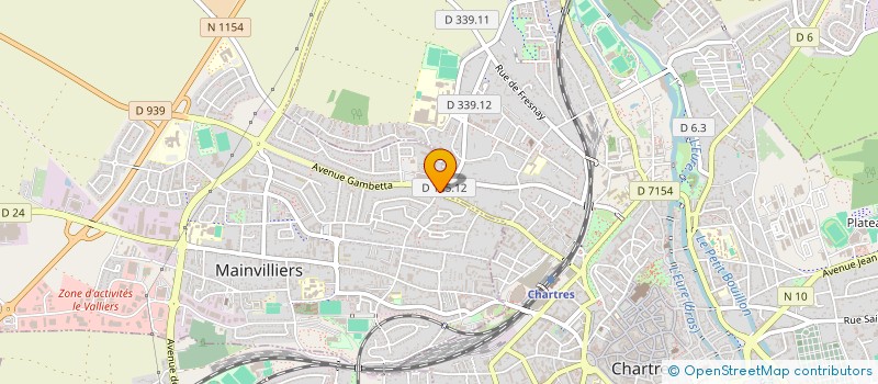 localisation de l'entreprise EURL DOUSSET à MAINVILLIERS