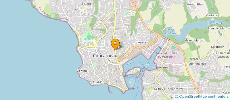 localisation de l'entreprise EURL DR FINANCES à CONCARNEAU