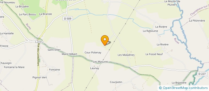 localisation de l'entreprise EURL DROUARD ALEXIS à BURES