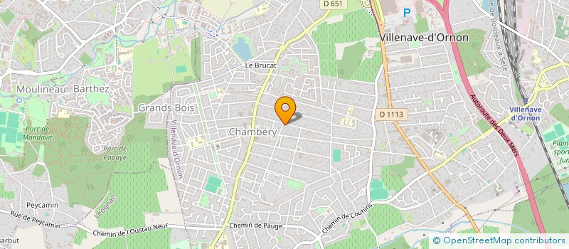 localisation de l'entreprise EURL DRS à VILLENAVE-D'ORNON