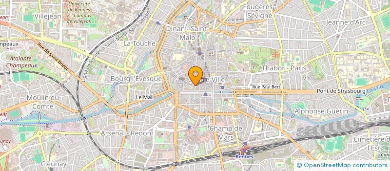 localisation de l'entreprise EURL DU CALVAIRE  ERQUY