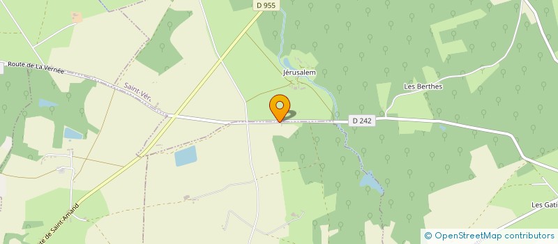 localisation de l'entreprise EURL DU DOMAINE DE LA FOLIE à COSNE COURS SUR LOIRE