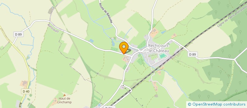 localisation de l'entreprise EURL DU GRAND PRE  AVRICOURT