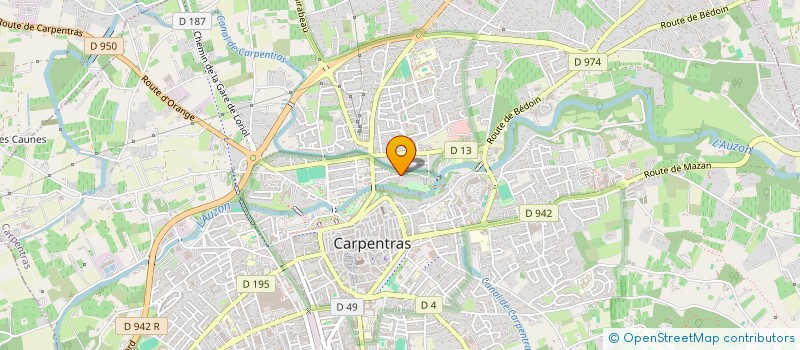 localisation de l'entreprise EURL DU LAVOIR à CARPENTRAS