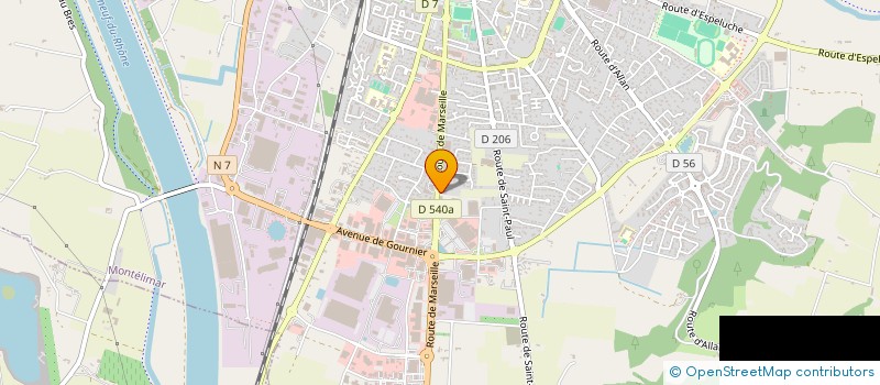 localisation de l'entreprise EURL DU LEVANT à MONTELIMAR