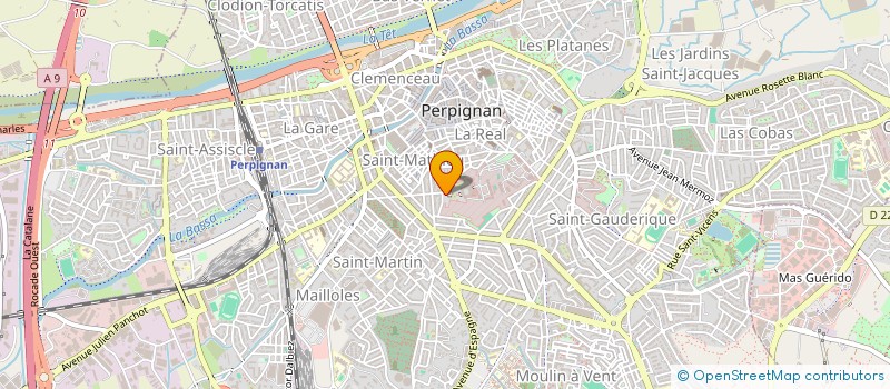 localisation de l'entreprise EURL DU PUIG à PERPIGNAN