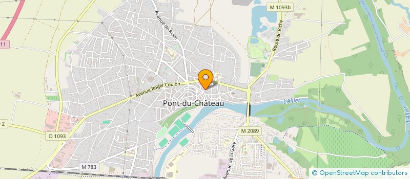 localisation de l'entreprise EURL DUARTE  PONT-DU-CHATEAU