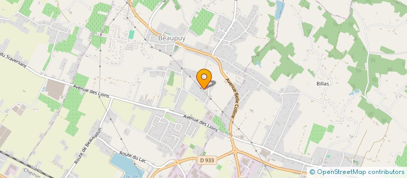 localisation de l'entreprise EURL DUCOS PROPERTY IMMOBILIER  BEAUPUY