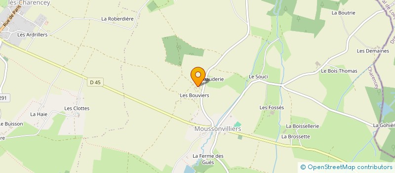 localisation de l'entreprise EURL DUGUAY à CHARENCEY