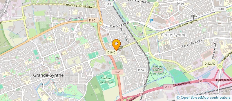 localisation de l'entreprise EURL DUMARQUEZ à DUNKERQUE