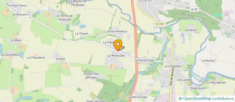 localisation de l'entreprise EURL DUPONT  PLECHATEL