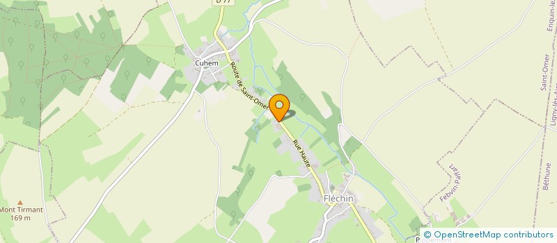 localisation de l'entreprise EURL DUPONT BERNARD  FLECHIN