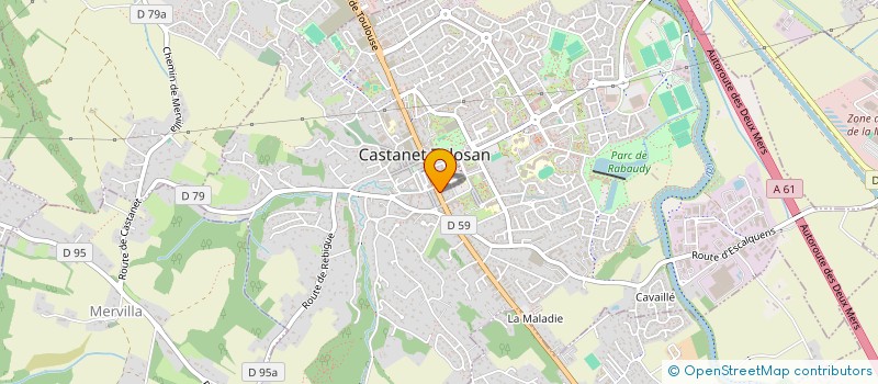 localisation de l'entreprise EURL DUPUIS à CASTANET-TOLOSAN