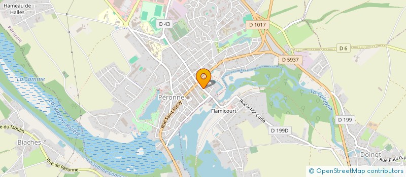 localisation de l'entreprise EURL DURMAZ GOKER YURDAGUL  PERONNE