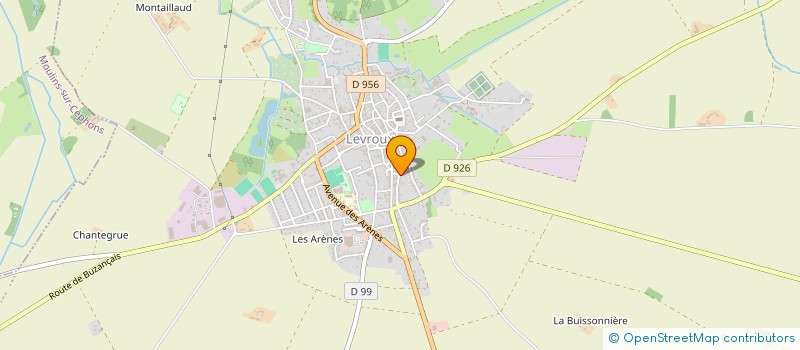 localisation de l'entreprise EURL DUTERDE - SUCCESSEUR ENTREPRISE BROSSARD à LEVROUX