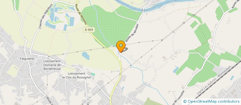 localisation de l'entreprise EURL E.B.PREFA  MONTAUBAN