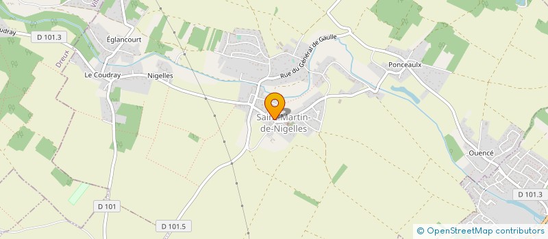 localisation de l'entreprise EURL E G C ELECTRICITE GENERALE CECUTTI à CHARTAINVILLIERS