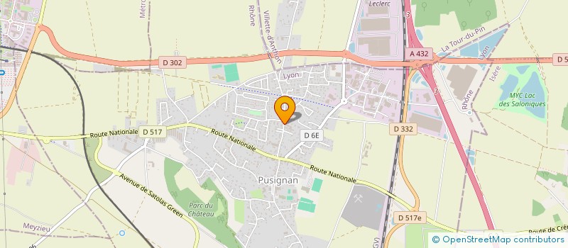 localisation de l'entreprise EURL E P N à PUSIGNAN