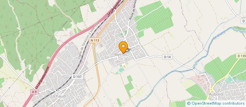 localisation de l'entreprise EURL E. VALERO  BERNIS