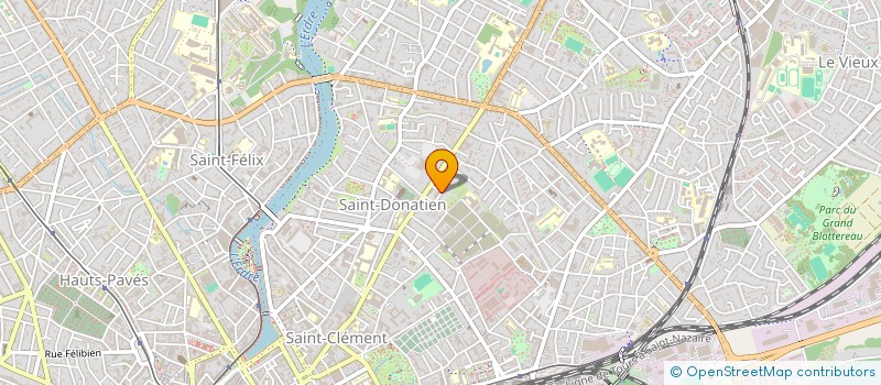localisation de l'entreprise EURL EAU DBY à NANTES