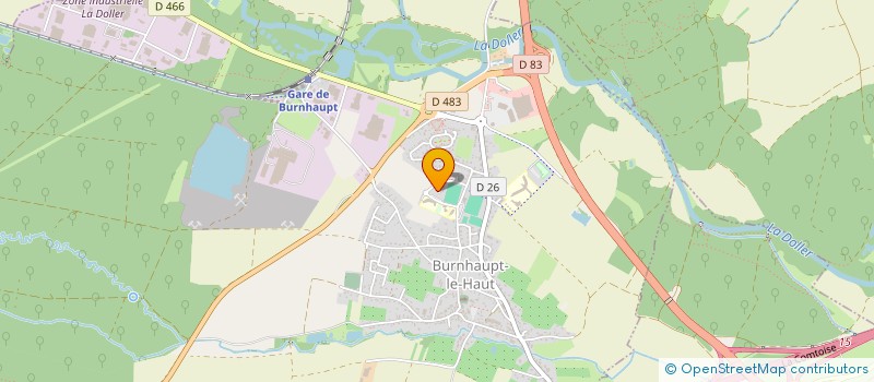 localisation de l'entreprise EURL EC2B à BURNHAUPT-LE-HAUT