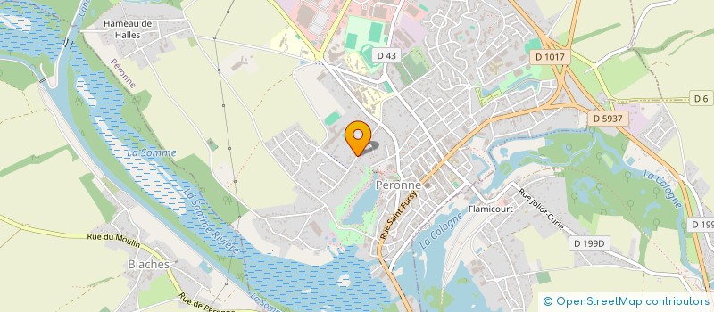 localisation de l'entreprise EURL ECAILLE DE TAC  PERONNE