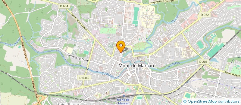 localisation de l'entreprise EURL ECO APPRO à MONT-DE-MARSAN