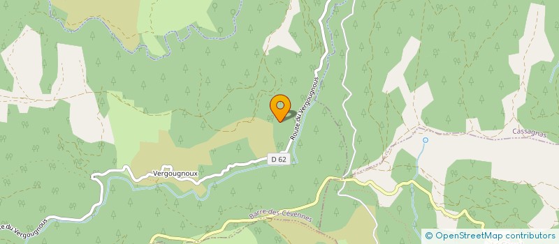 localisation de l'entreprise EURL ECO CAMPING LA TIERE à FLORAC TROIS RIVIERES