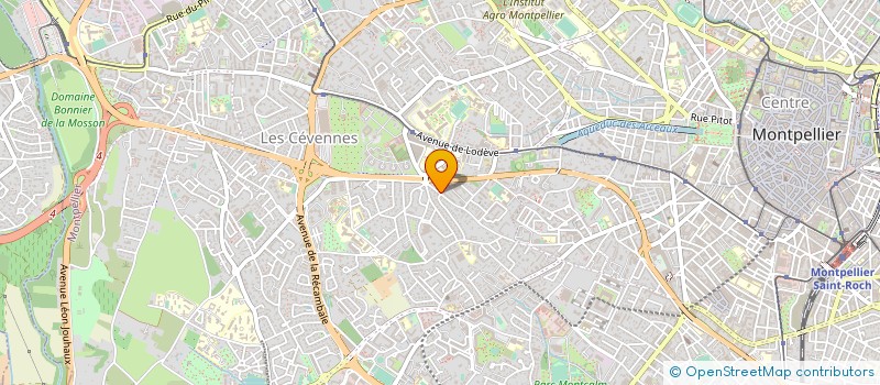localisation de l'entreprise EURL ECOBAT PRO à MONTPELLIER