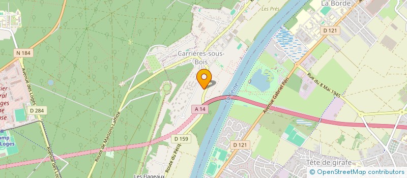 localisation de l'entreprise EURL ECURIES MARINE à LE MESNIL-LE-ROI
