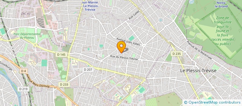 localisation de l'entreprise EURL EDDY FRESCHARD à CHAMPIGNY-SUR-MARNE