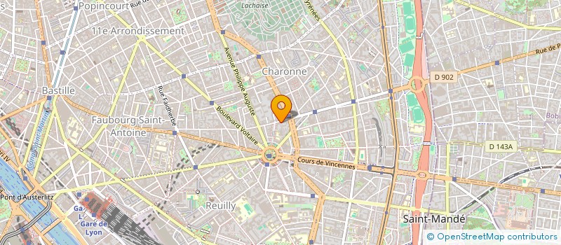 localisation de l'entreprise EURL EDM  PARIS