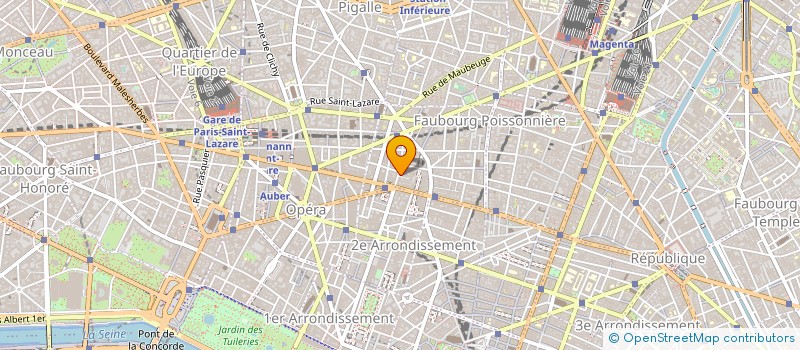 localisation de l'entreprise EURL EDOUARD AMBROSELLI  PARIS