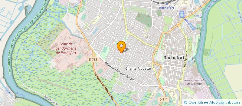 localisation de l'entreprise EURL EECKMAN MENUISERIES  ROCHEFORT