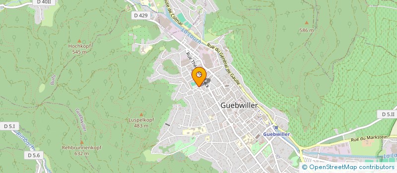 localisation de l'entreprise EURL EFFIXPERT à GUEBWILLER