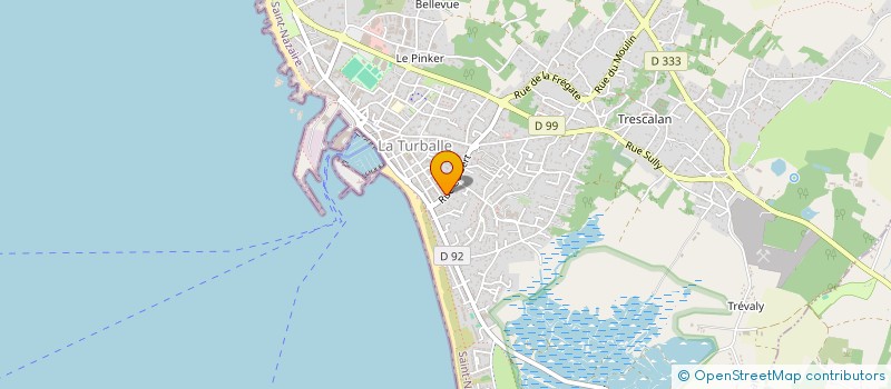 localisation de l'entreprise EURL EFJM à LA TURBALLE