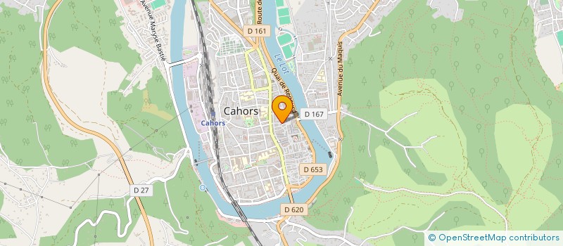 localisation de l'entreprise EURL EKINOXO à CAHORS