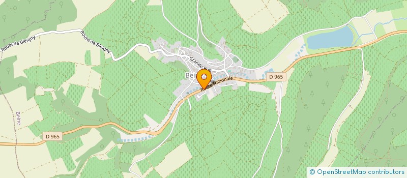 localisation de l'entreprise EURL EL'COIFF  BEINE